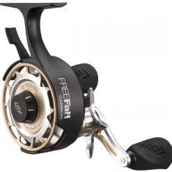 13 Fishing FreeFall Carbon - Inline Ice Fishing Reel - Trick Shop Edition