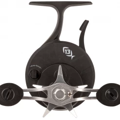 13 Fishing FreeFall Carbon - Inline Ice Fishing Reel - Trick Shop Edition