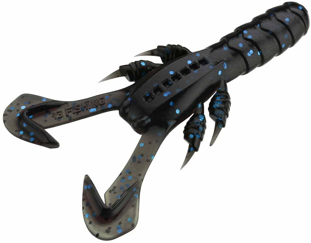 13 Fishing Ninja Craw With Ninja Tail Lures