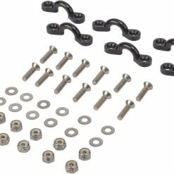 Fishing Online FishOn Kayak Hardware - Black Nylon Pad Eyes