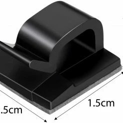 Fishing Online FishOn Cable Clips - Adhesive Wire Cable Clips