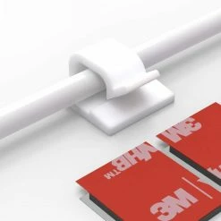 Fishing Online FishOn Cable Clips - Adhesive Wire Cable Clips