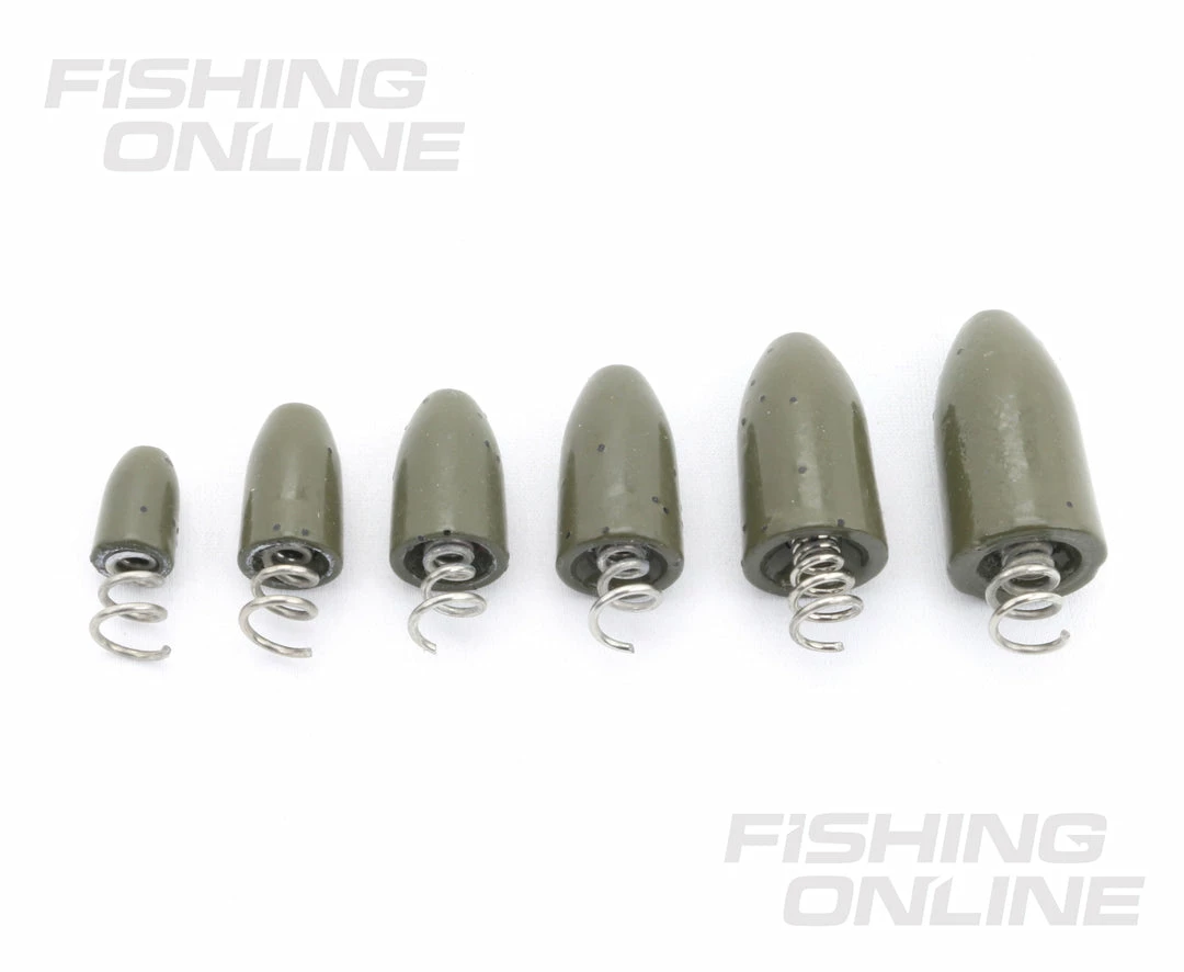 FishOn Tungsten Screw-In Weights