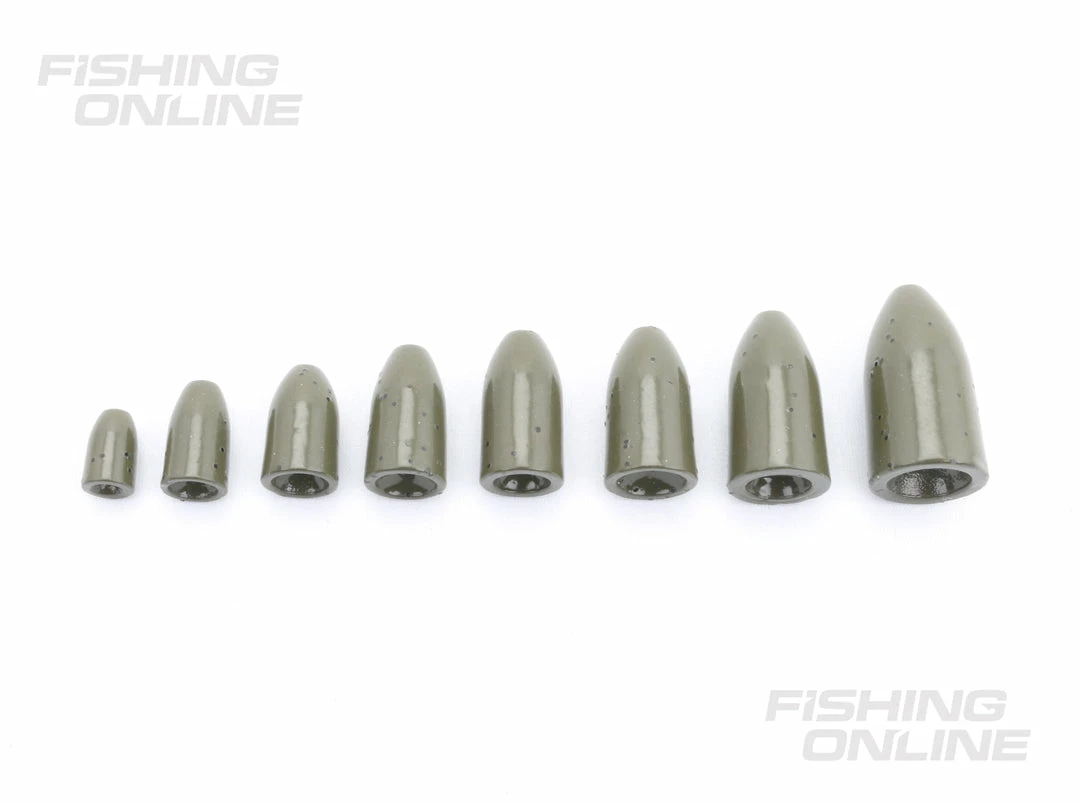 FishOn Tungsten Worm Weights Terminal Tackle