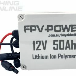 FPV-Power 50Ah V3 Kayak Lithium Battery And Charger Combo