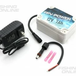 FPV-Power 7Ah Or 17.5Ah Kayak Lithium Battery And Charger Combos Kayak Fishing