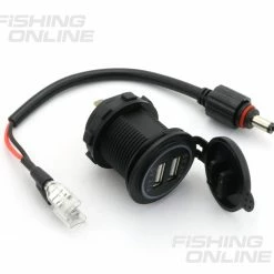 Kayak Fishing FPV-Power USB Dual Port With Waterproof Cable
