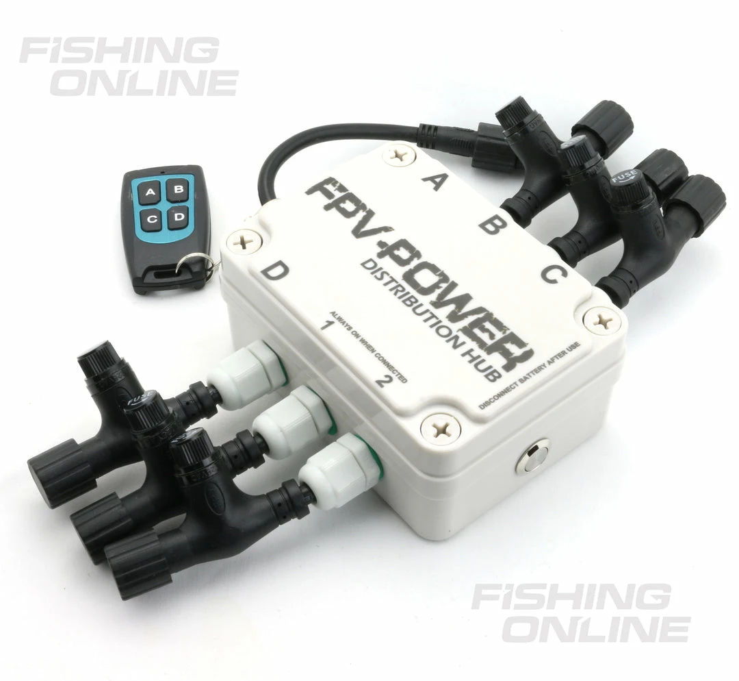FPV-Power Distribution Hub - 6 Station Plug & Play Kit