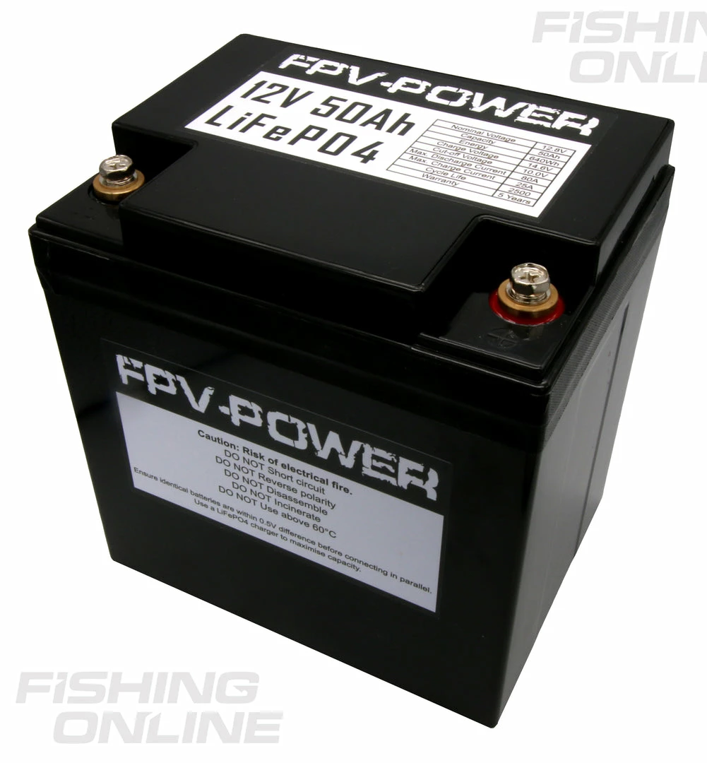 FPV-Power LiFePO4 Lithium Batteries 12V