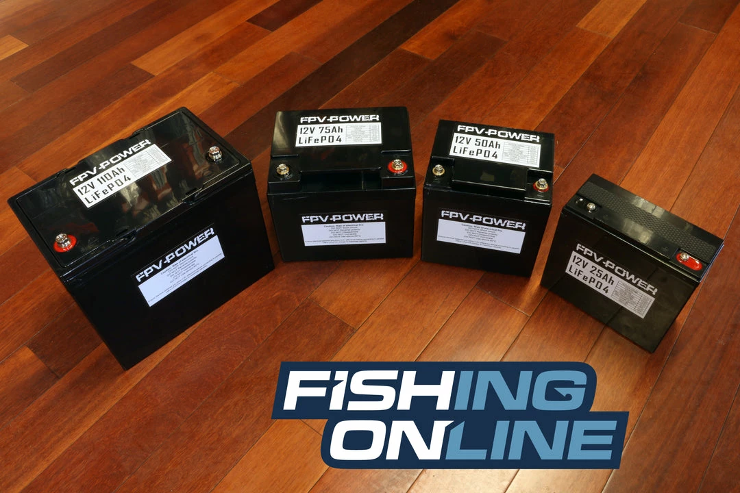 FPV-Power LiFePO4 Lithium Batteries 12V