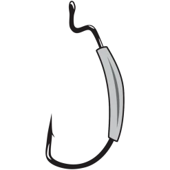 Gamakatsu Offset Weighted Superline EWG Hooks Terminal Tackle