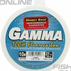 GAMMA 100% Fluorocarbon Transparent Leader Material
