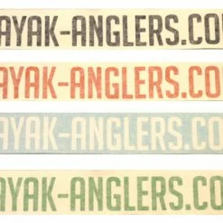Fishing Online Kayak Anglers Decal / Sticker
