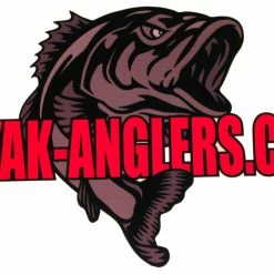 Fishing Online Kayak Anglers Decal / Sticker