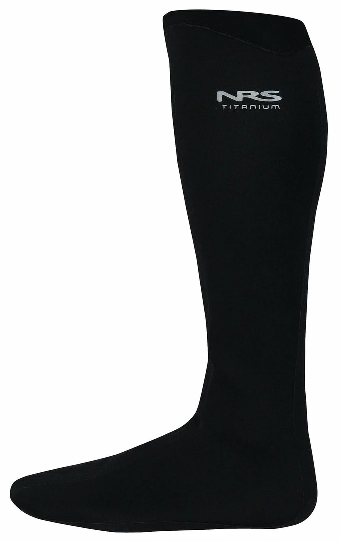 NRS Titanium Boundary Socks With HydroCuff Kayak Fishing