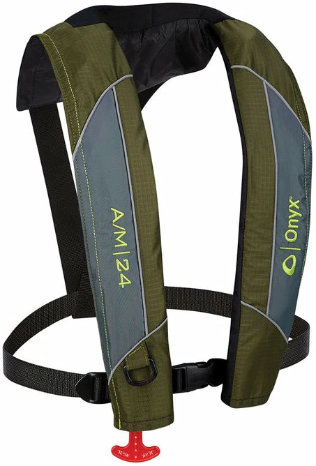 Onyx A/M-24 Inflatable Life Jacket Kayak Fishing