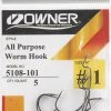Terminal Tackle Owner All Purpose Soft Bait Hooks