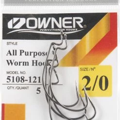 Terminal Tackle Owner All Purpose Soft Bait Hooks