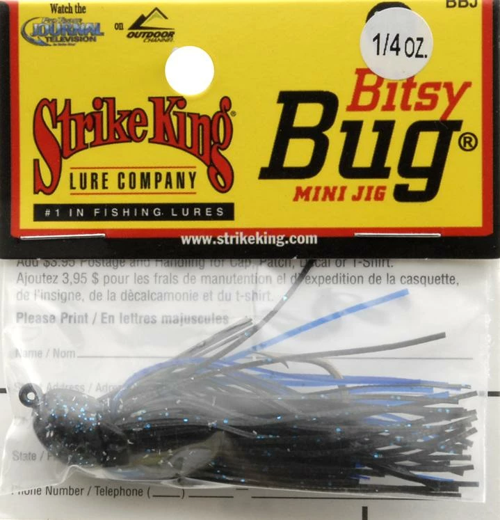 Strike King Lures Bitsy Bug Mini Jig
