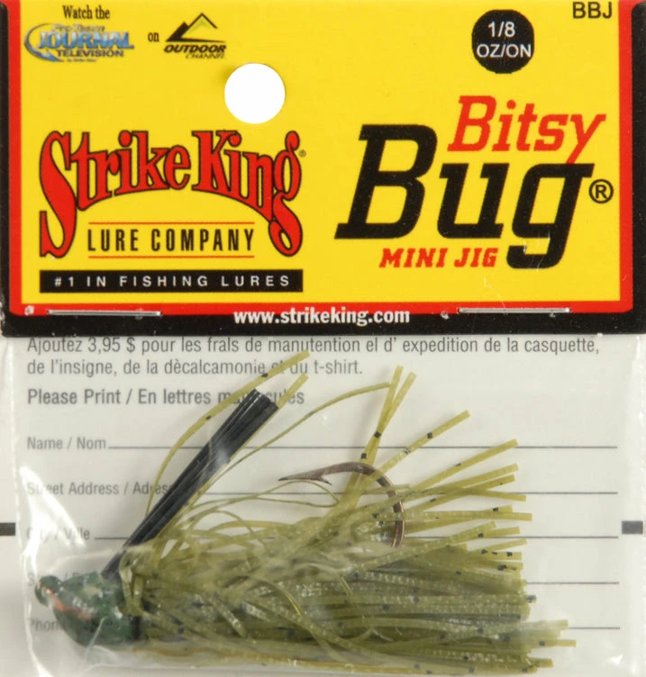 Strike King Lures Bitsy Bug Mini Jig