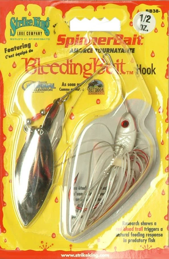 Strike King Lures Bleeding Bait SpinnerBait