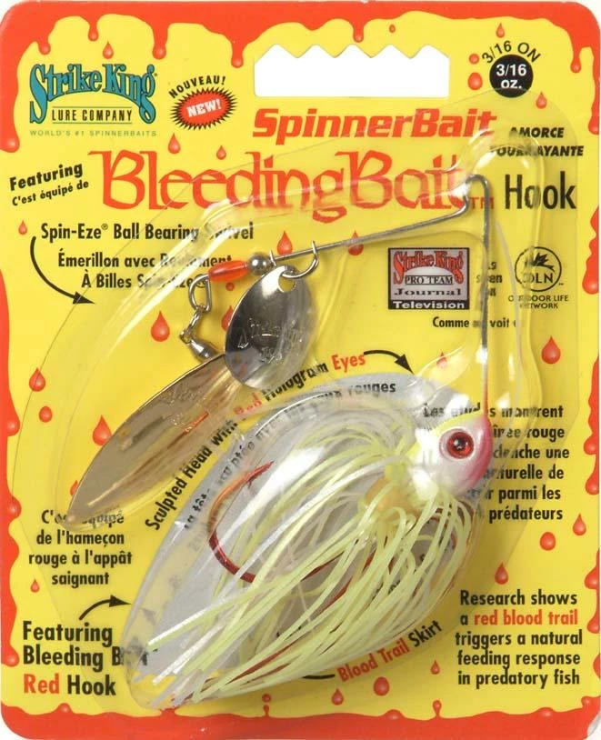 Strike King Lures Bleeding Bait SpinnerBait