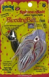 Strike King Lures Bleeding Bait SpinnerBait