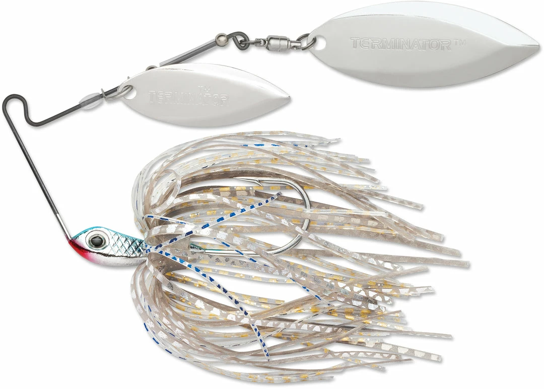 Lures Terminator Super Stainless Double Willow Spinnerbait