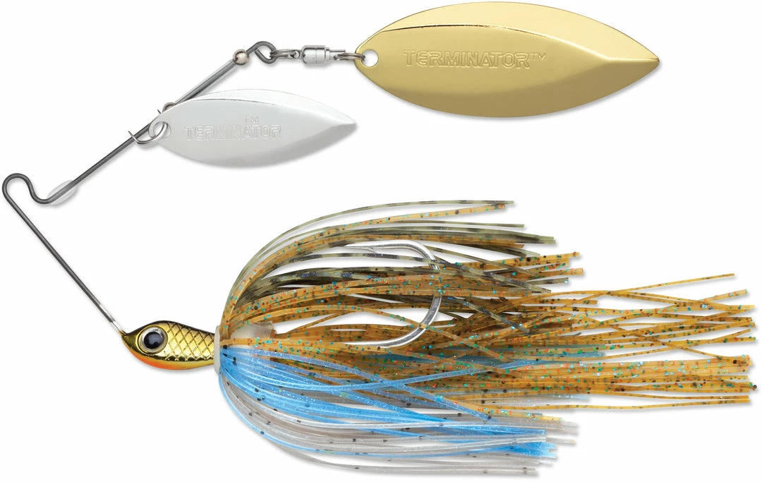 Lures Terminator Super Stainless Double Willow Spinnerbait