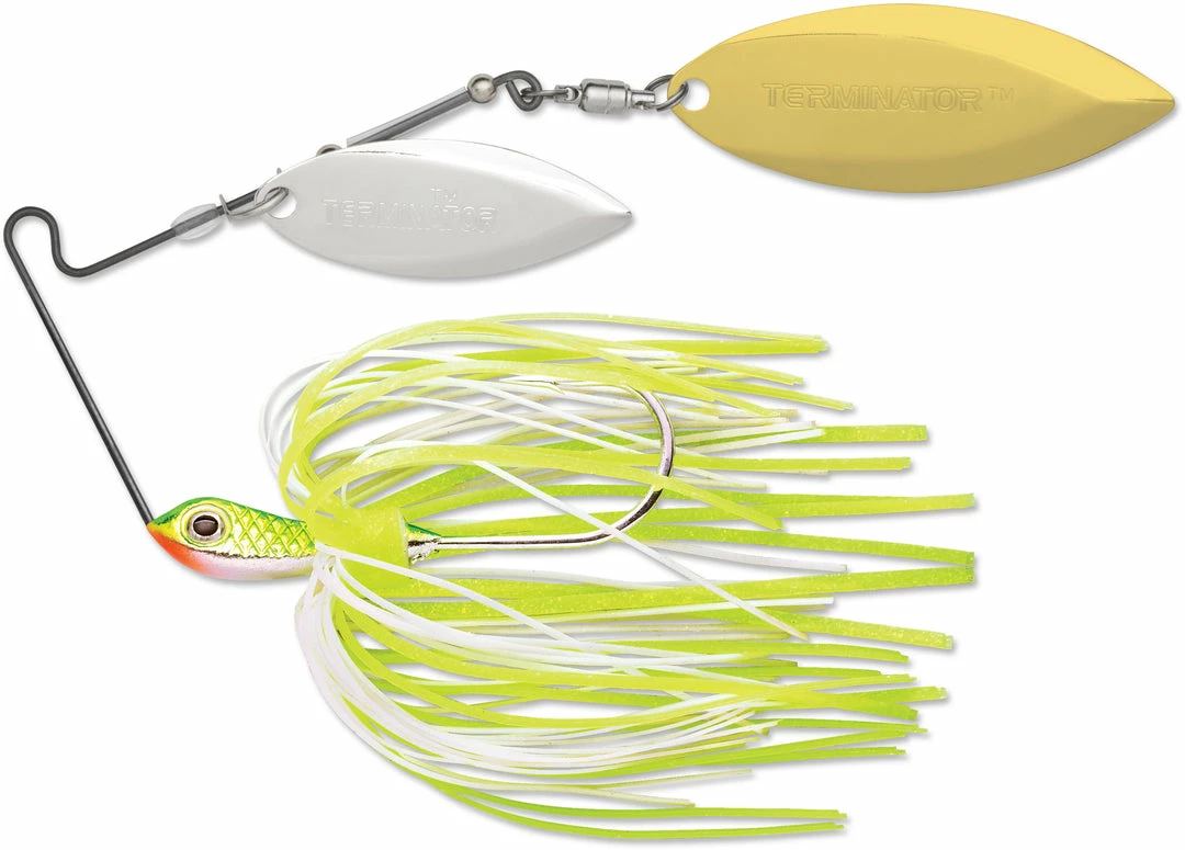 Lures Terminator Super Stainless Double Willow Spinnerbait