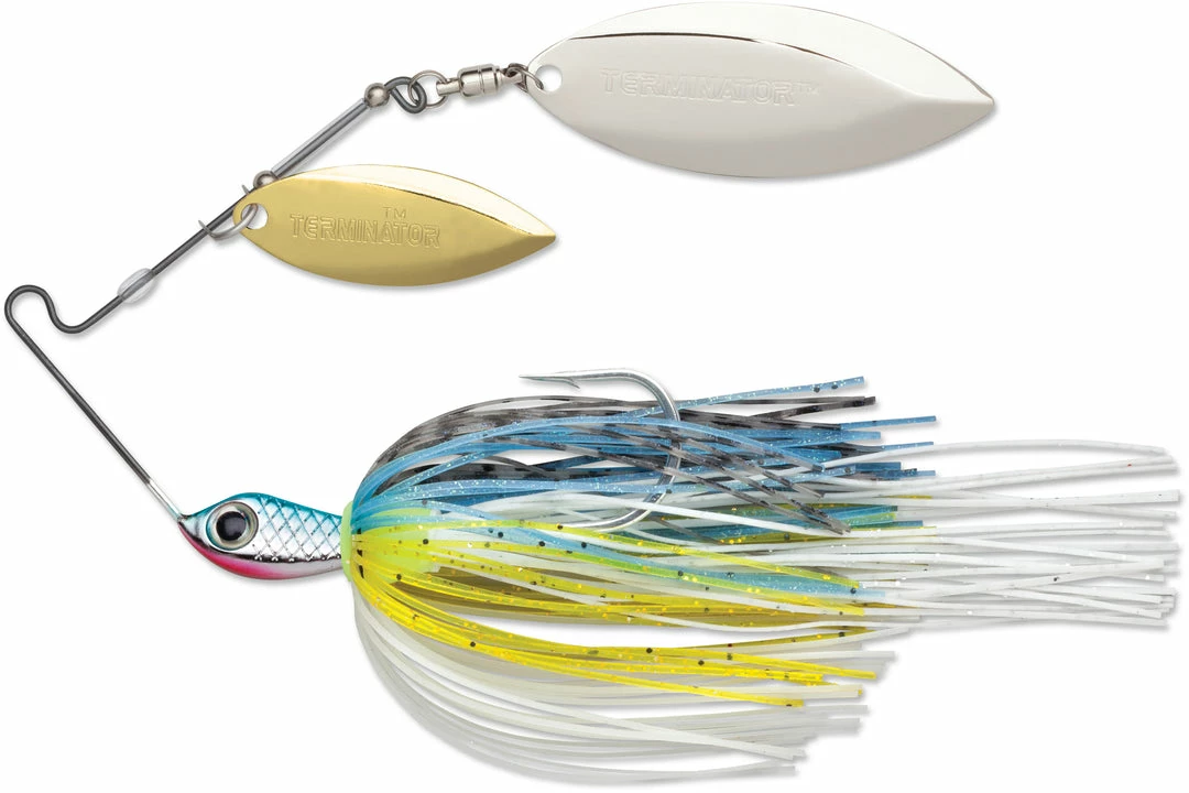Lures Terminator Super Stainless Double Willow Spinnerbait