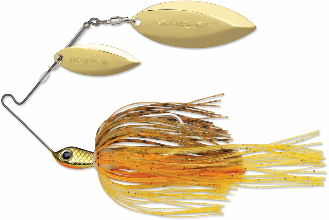 Lures Terminator Super Stainless Double Willow Spinnerbait