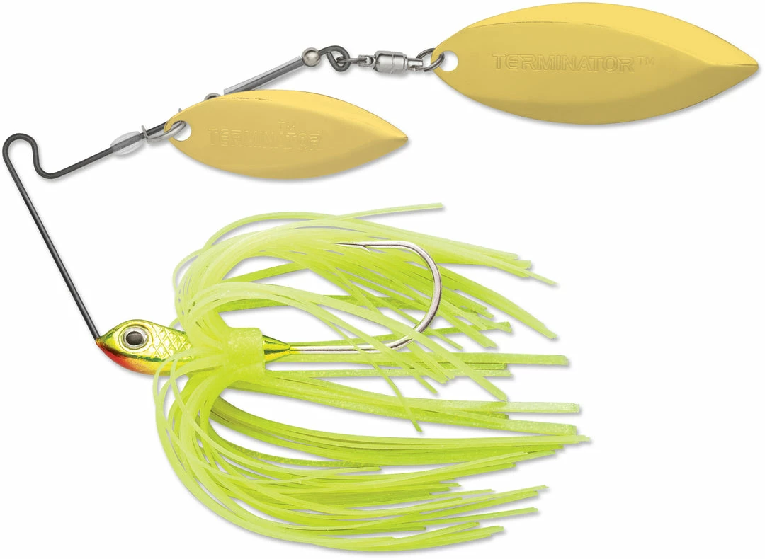 Lures Terminator Super Stainless Double Willow Spinnerbait