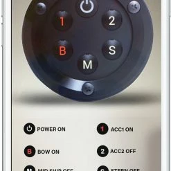 Yak-Power Waterproof Inline Remote With Bluetooth Control