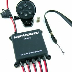 Yak-Power 5-Circuit Wireless Switching System With Bluetooth Control