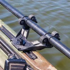 Kayak Fishing YakAttack DoubleHeader With Dual RotoGrip Paddle Holders
