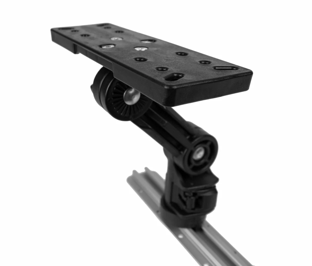YakAttack Fishfinder Mount With Rectangular Plate Kayak Fishing
