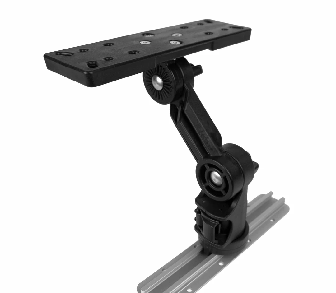 YakAttack Fishfinder Mount With Rectangular Plate Kayak Fishing