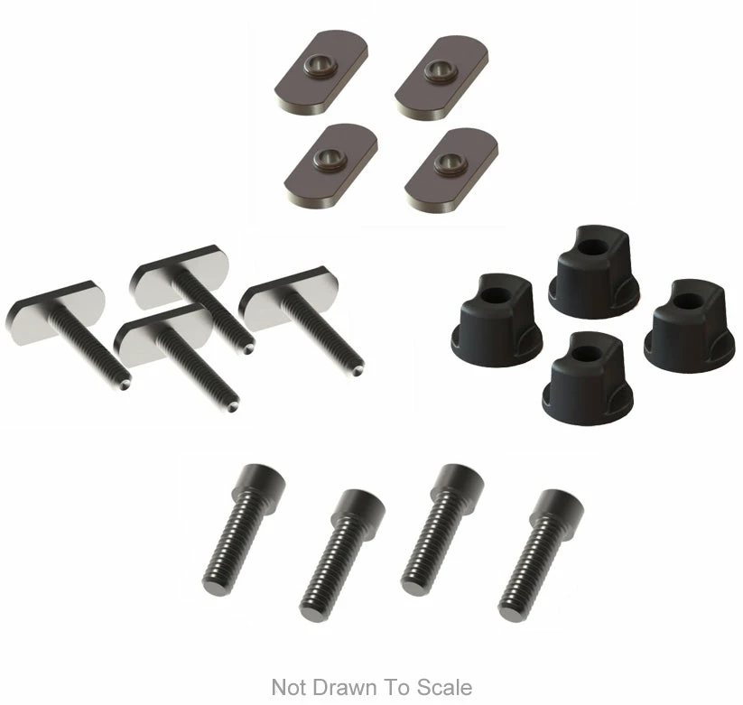 Kayak Fishing YakAttack GearTrac Hardware Assortment