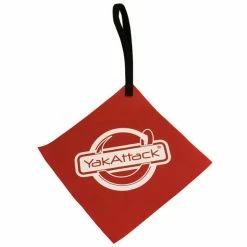 YakAttack Kayak Tow Flag Get Hooked Logo