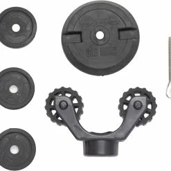 YakAttack Paddle Holder - Leash Plug Adapter Mount With Rubber Base