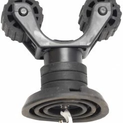 YakAttack Paddle Holder - Leash Plug Adapter Mount With Rubber Base