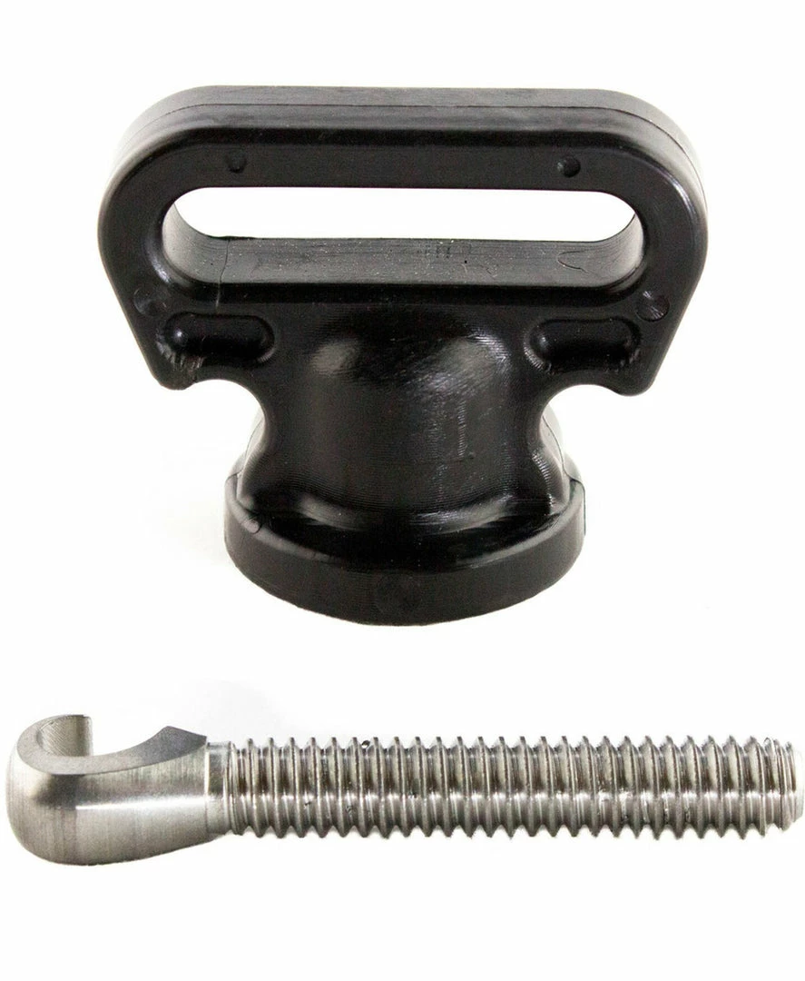 Kayak Fishing YakAttack Vertical Tie Down - Leash Plug Adapter Mount (2 Pack)
