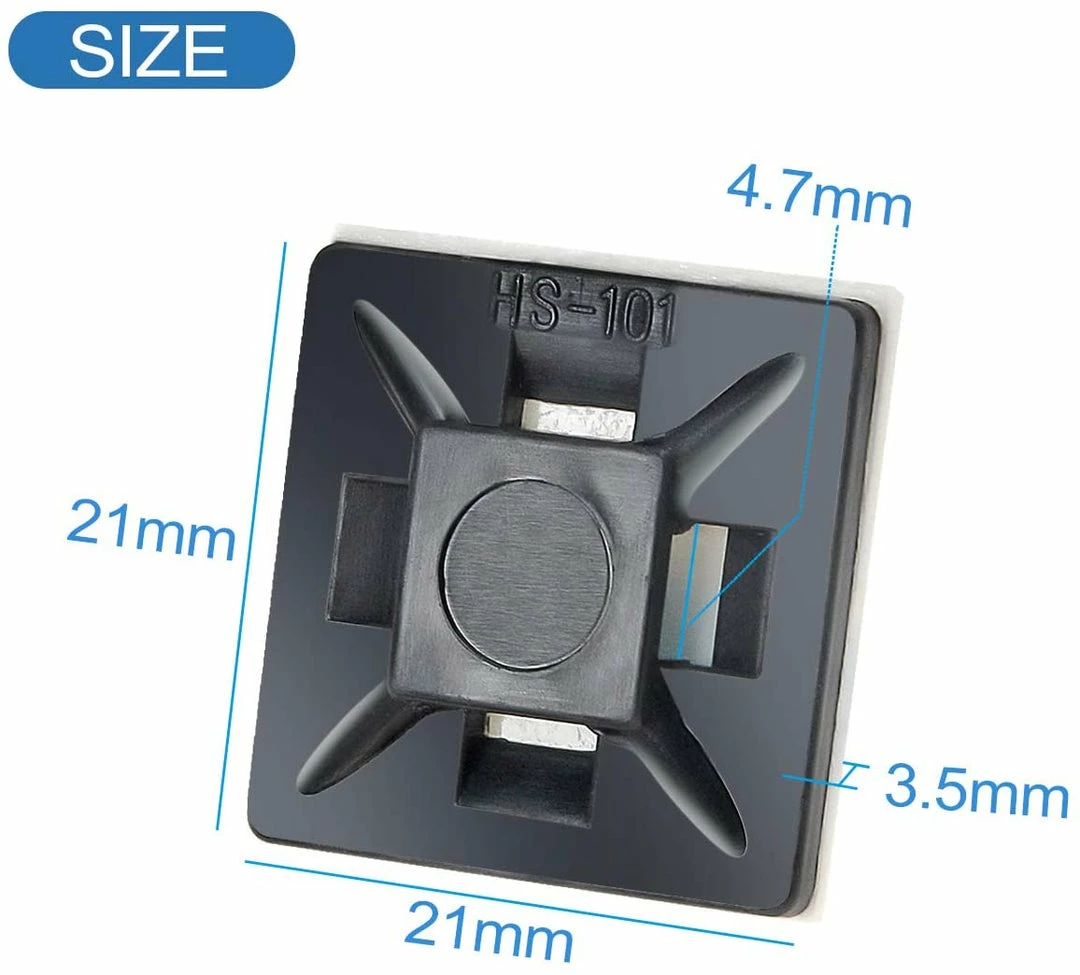 Fishing Online FishOn Cable Clips - Adhesive Wire Cable Clips